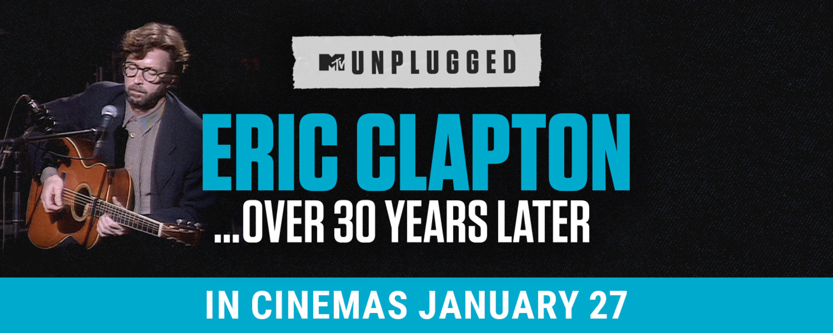 Eric Clapton MTV Unplugged Title Banner